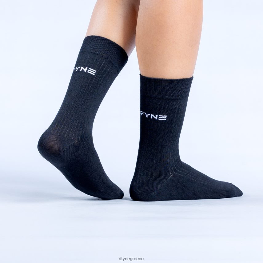Dfyne Revive crew socks 3pk μαύρος αξεσουάρ 60JP8278