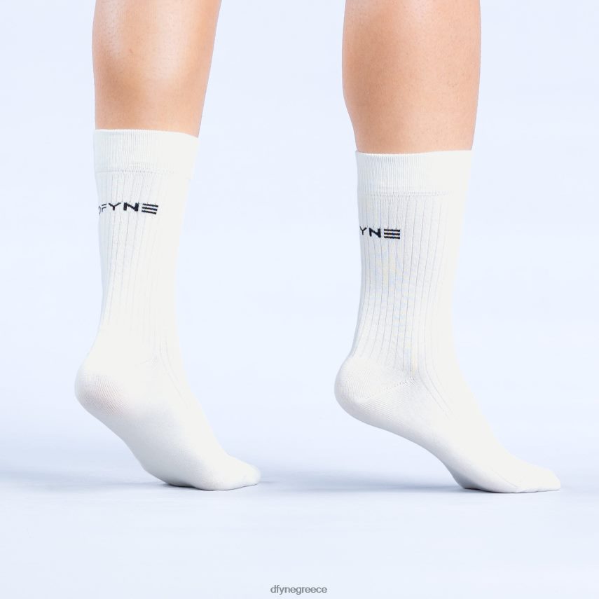 Dfyne Revive crew socks 3pk υπόλευκο αξεσουάρ 60JP8280