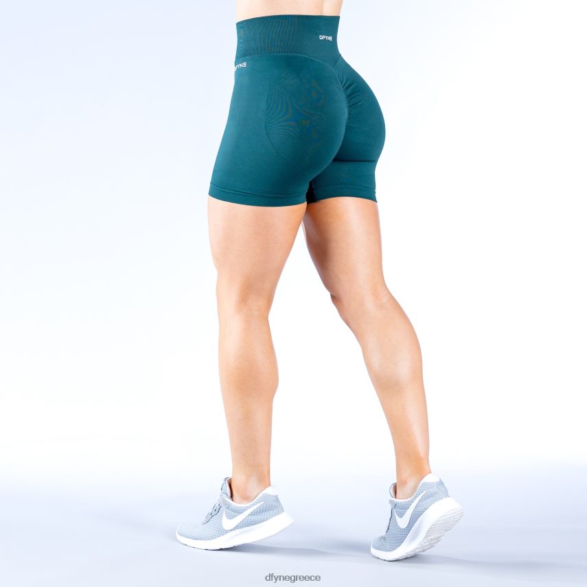 Dfyne δυναμικό σορτς 4,5' 6 σκούρο σμαραγδένιο πράσινο πυθμένα 60JP829