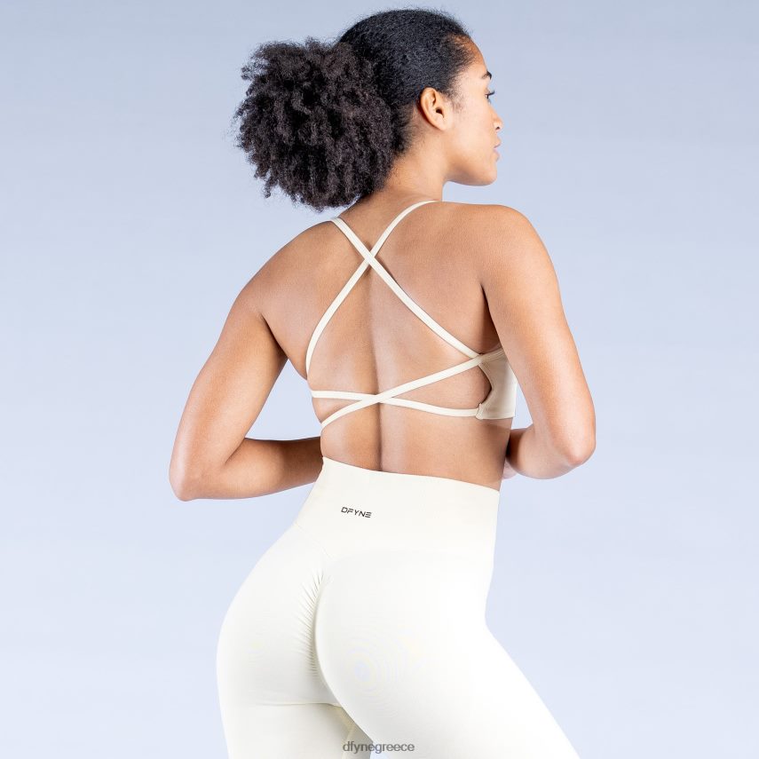 Dfyne δυναμικό αθλητικό σουτιέν χωρίς πλάτη 2 Χιονάτη άριστος 60JP8219