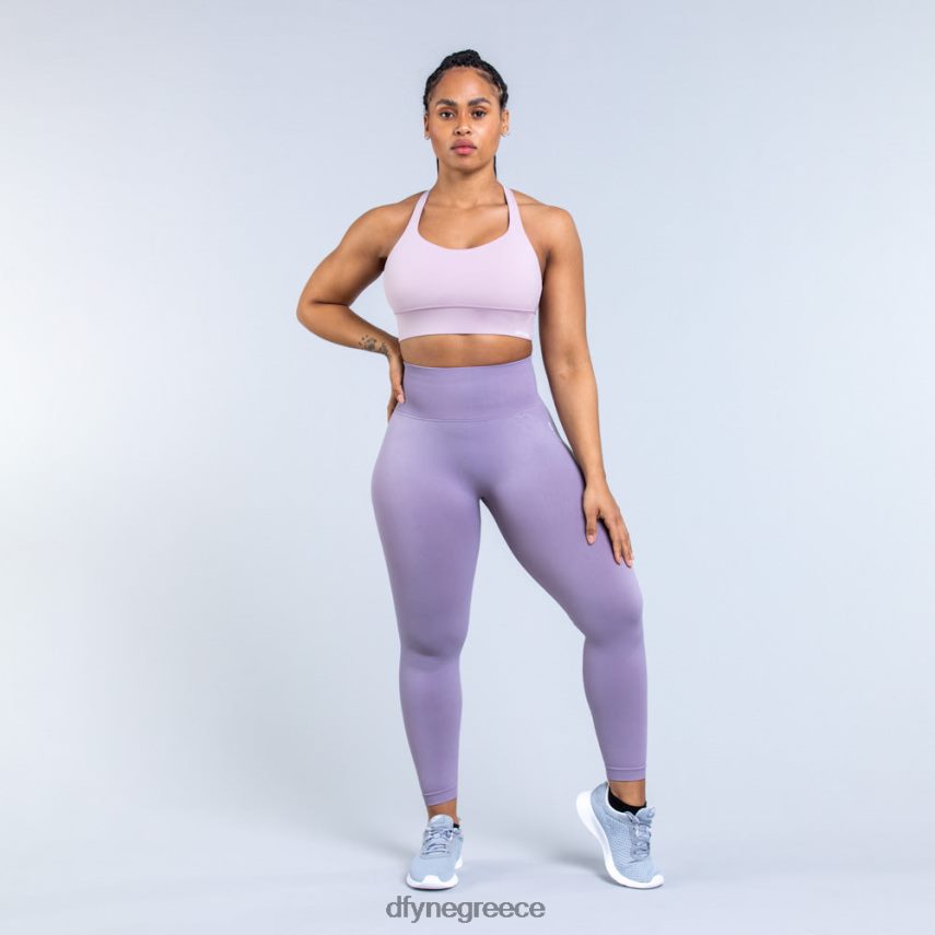 Dfyne αθλητικό σουτιέν προέλευσης μεσαίας στήριξης καπνιστό μωβ άριστος 60JP82102