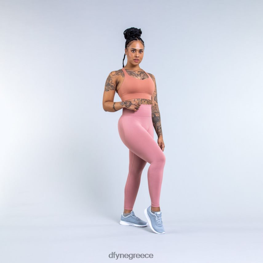 Dfyne αθλητικό σουτιέν προέλευσης μεσαίας στήριξης τούβλο άριστος 60JP82103