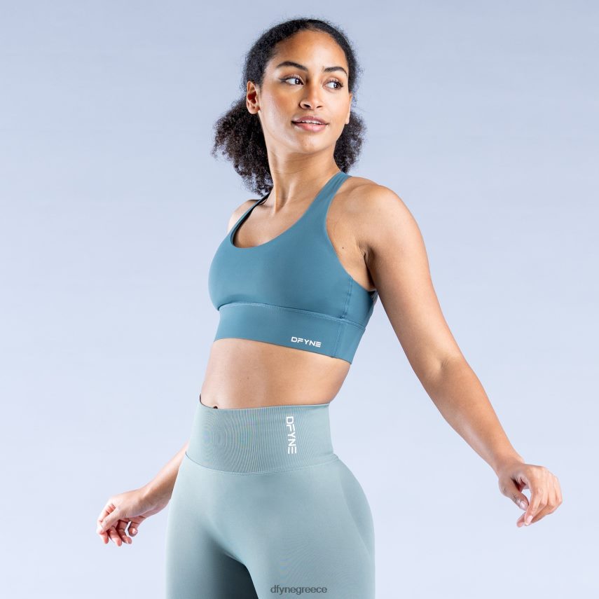Dfyne αθλητικό σουτιέν προέλευσης βαθύ πράσινο άριστος 60JP8222