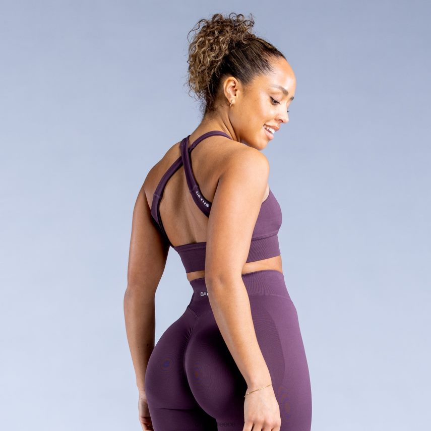 Dfyne δυναμικό αθλητικό σουτιέν δαμάσκηνο τέλειο άριστος 60JP8247