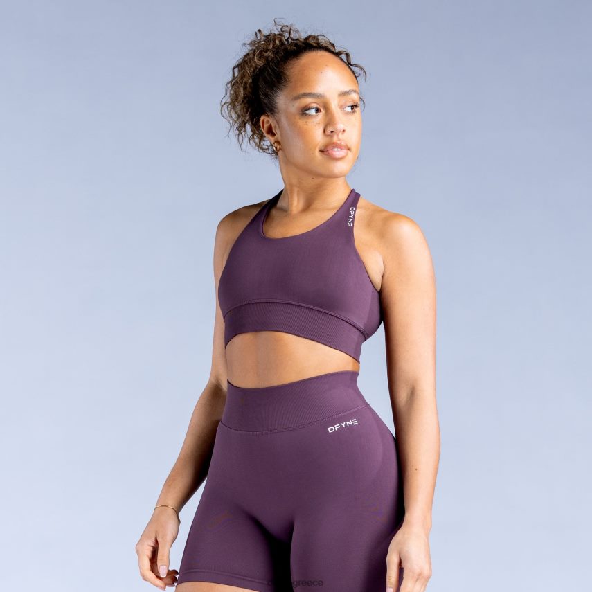 Dfyne δυναμικό αθλητικό σουτιέν δαμάσκηνο τέλειο άριστος 60JP8247