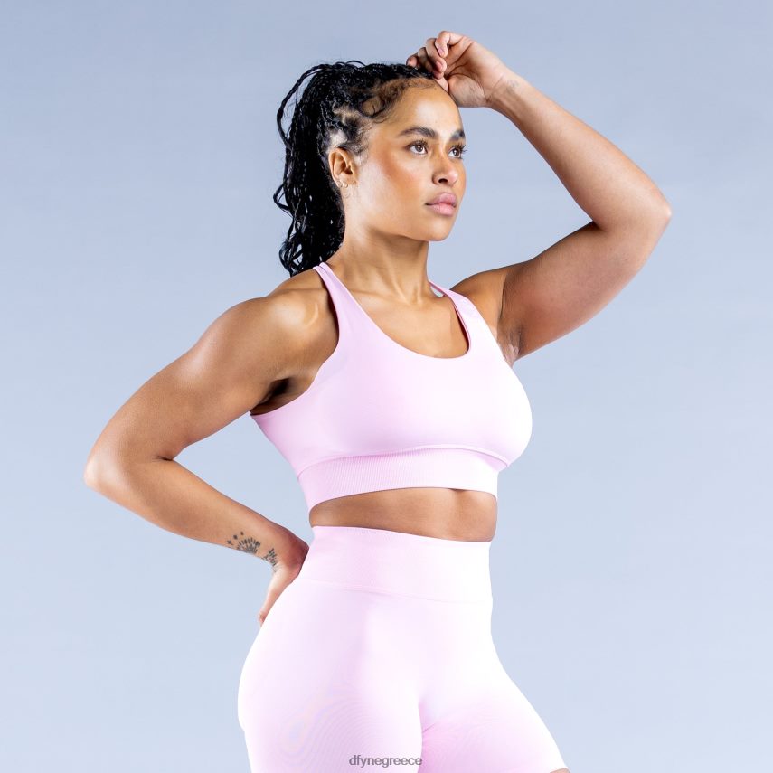 Dfyne δυναμικό αθλητικό σουτιέν ανοιχτό ροζ ροζ άριστος 60JP8249