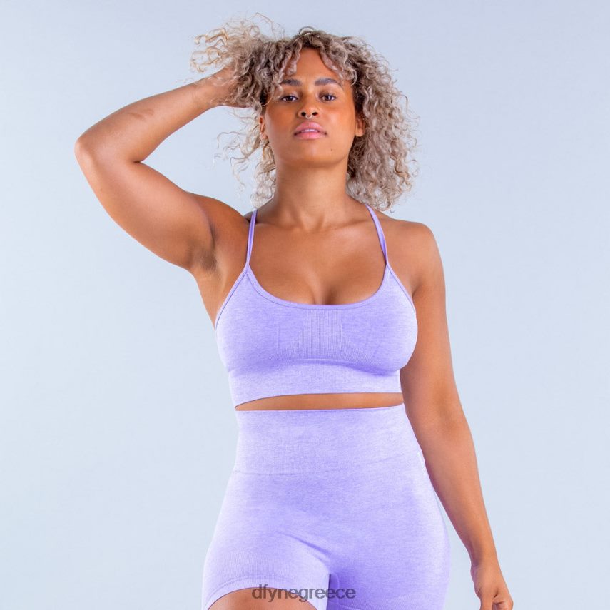 Dfyne Αθλητικό σουτιέν βασικής υποστήριξης valkyrie μωβ άριστος 60JP82107